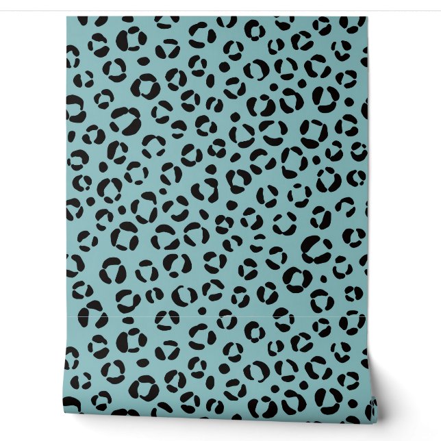 Papier Peint Poster de animal turquoise (Déroulement)
