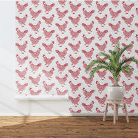 Poulet Hen Farm Pays Rouge Blanc