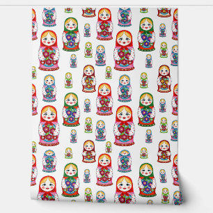Papier Peint poupées russes