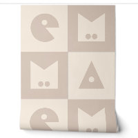 Papier peint pour bébé à quatre lettres nom de béb