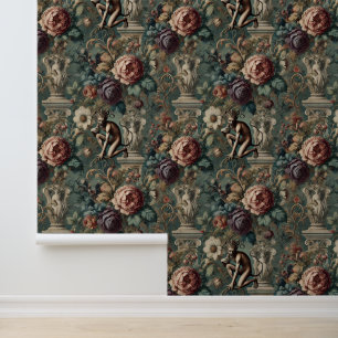 Papier Peint Prenez un Bow - Gothique Floral Design