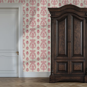 Papier Peint Princesscore de la Couronne Rose royale