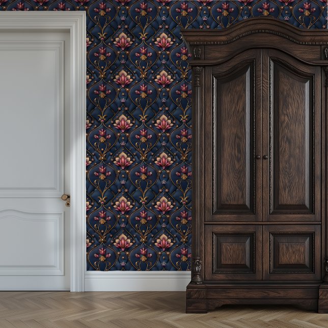 Papier Peint Princesscore de Lotus Enchantment doré (Gilded Lotus Enchantment Princesscore Wallpaper)