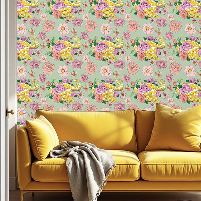 Papier Peint Python albino (Créateur téléchargé)