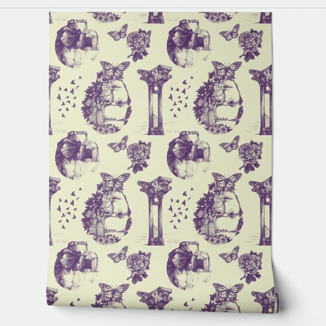 Papier peint qui change (version réversible) (Déroulement)