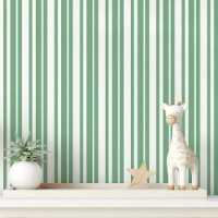 Rayé vert et blanc