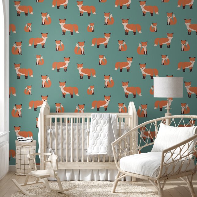 Papier Peint Renard rouge (Enfants)