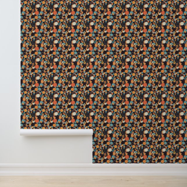 Papier Peint Retro Dotty Motif : Une nostalgie du passé (Application)