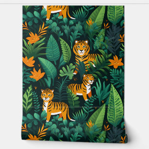 Papier Peint Roar & Explore Rainforest Botanical