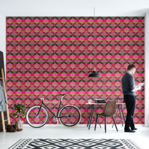 Papier Peint Robe Brown et rose en boue Style magnifique