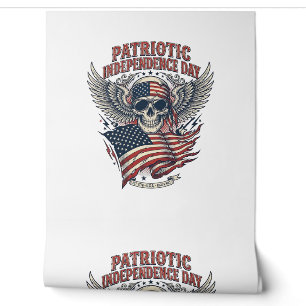 Papier Peint Rocker du bandana patriotique Méta musique Old Glo