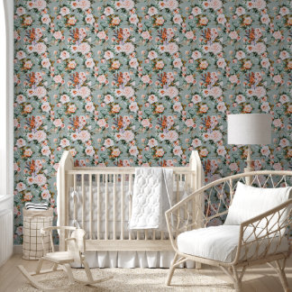 Papier Peint Romantic Blossom Haven