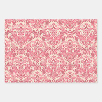 Papier peint rose vintage