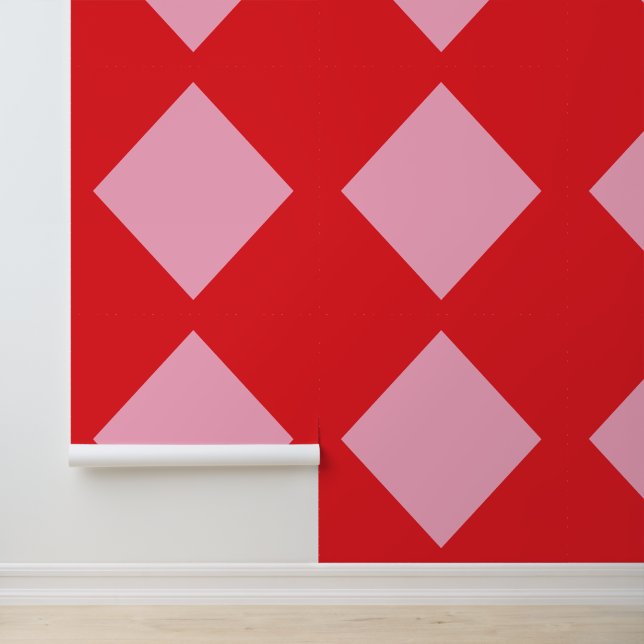 Papier Peint Rouge tendance (Application)