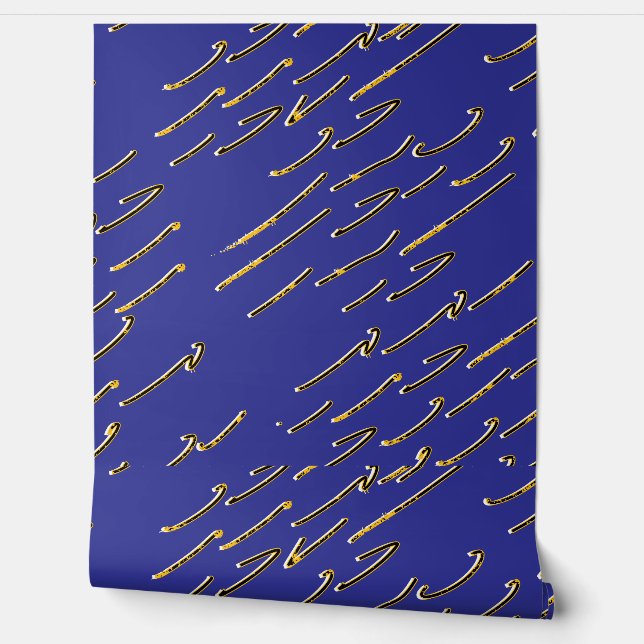 Papier peint Royal Gold (Déroulement)