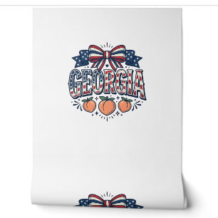Papier Peint Ruban de pêcheur géorgien patriotique vintage 4 ju