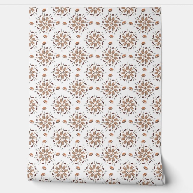 Papier Peint S’more Mandala Wallpaper (Déroulement)