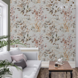 Papier Peint Sage Green Bijou Tone Berry Botanique