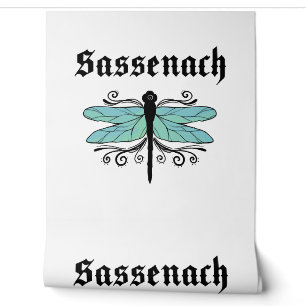 Papier Peint Sassenach Dragonfly Outlander Amber Blue Cadeau Te