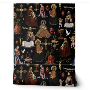 Papier Peint Sauveur de Noël gothique du monde - Jésus-Christ