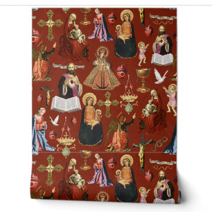 Papier Peint Sauveur de Noël gothique du monde - Jésus-Christ