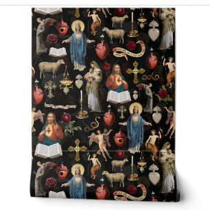 Papier Peint Sauveur de Noël gothique du monde - Jésus-Christ