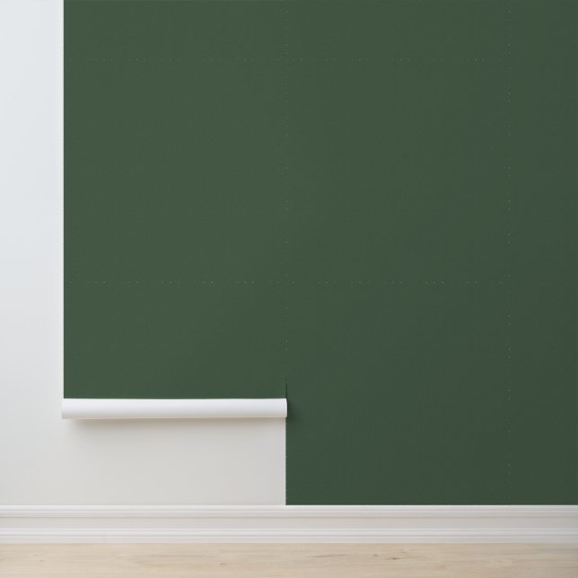 Papier Peint Serene Meadow Textured Green Wallpaper (Application)