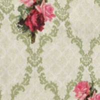 Shabby Chic Damask Antique Vintages Roses & Florau