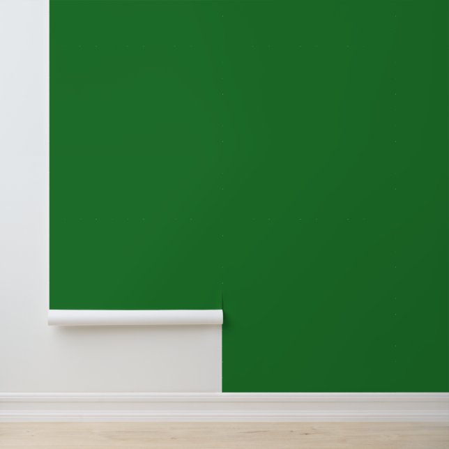 Papier Peint Simple vert foncé couleur uni (Application)