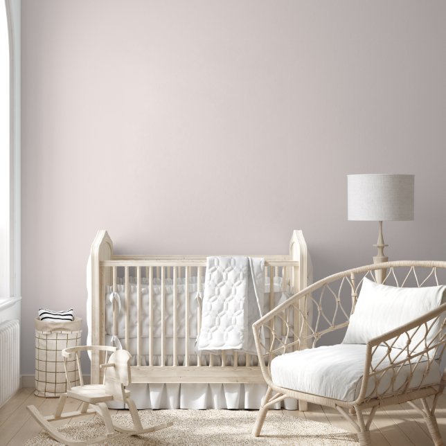 Papier Peint solide rose lait (Enfants)