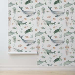 Papier Peint Sous la mer Ocean Boys Nursery Kids Room