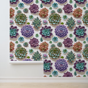 Papier Peint Succulents