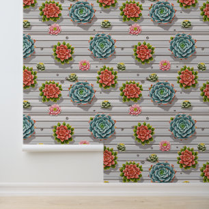 Papier Peint Succulents