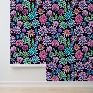 Papier Peint Succulents