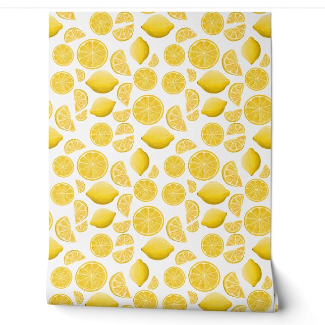 Papier peint Sunny Lemon Day (Déroulement)
