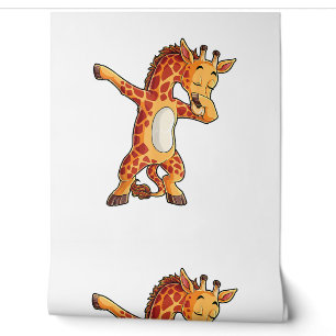 Papier Peint T-shirt Giraffe Dabbing Giraffes Dabe Dab Dance T