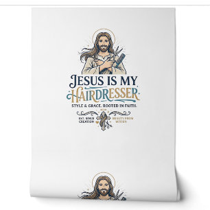 Papier Peint T-Shirt Inspiration pour Coiffeur Salon de Beauté