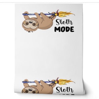 Papier Peint T-Shirt Sloth Mode Classique