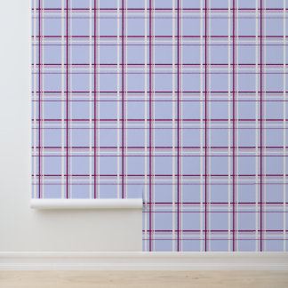 Papier Peint Tartan à carreaux de baies d'hiver