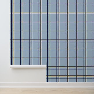 Papier Peint Tartan à carreaux Soleil d'hiver