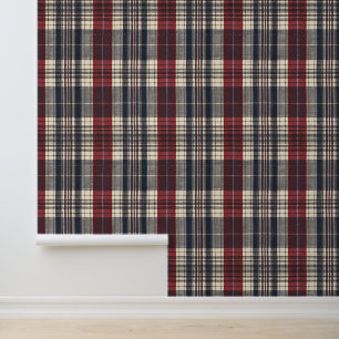 Papier Peint Tartan écossais antique