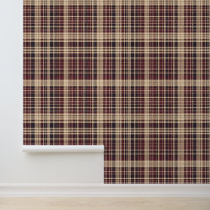 Papier Peint Tartan écossais antique
