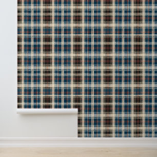 Papier Peint Tartan écossais antique