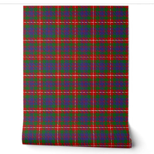 Papier Peint Tartan Plaid Fraser de Lovat Clan Écossais