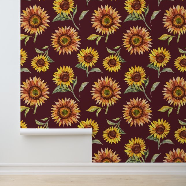 Papier Peint Tournesol (Application)