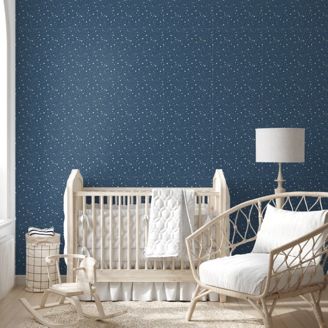 Papier Peint Traînées d'étoiles célestes (Enfants)