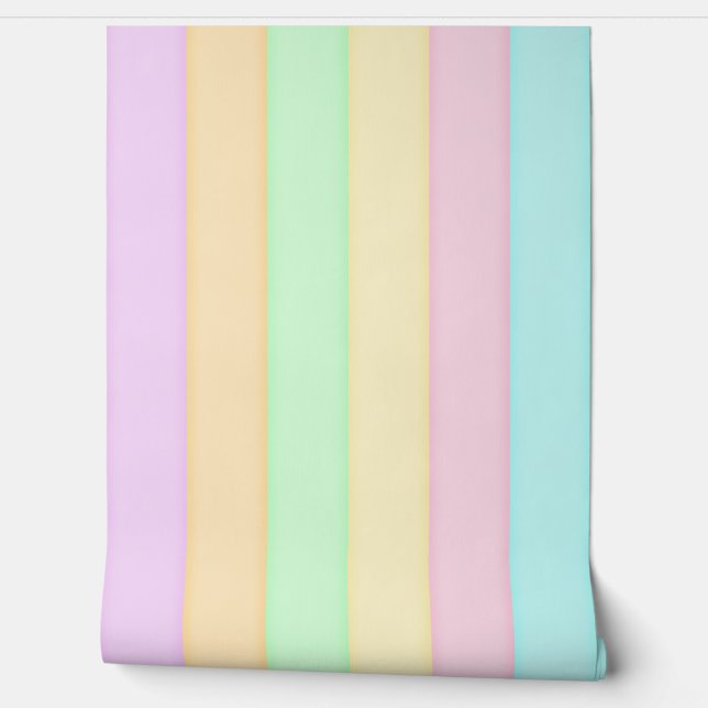 Papier Peint Tropical Stripe (Déroulement)