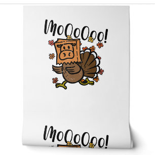 Papier Peint Turquie Moo Je suis une vache Fake Cow Fake Thanks