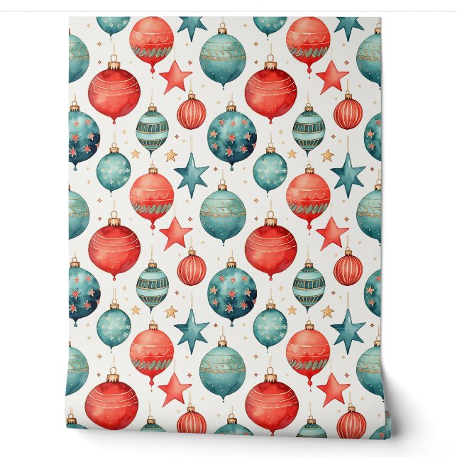 Papier Peint Twinkle Treetop Trésors Noël (Déroulement)