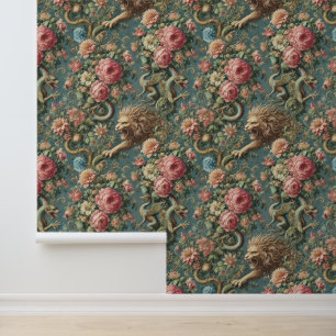 Papier Peint Un mythos florissant - Mythique design victorien